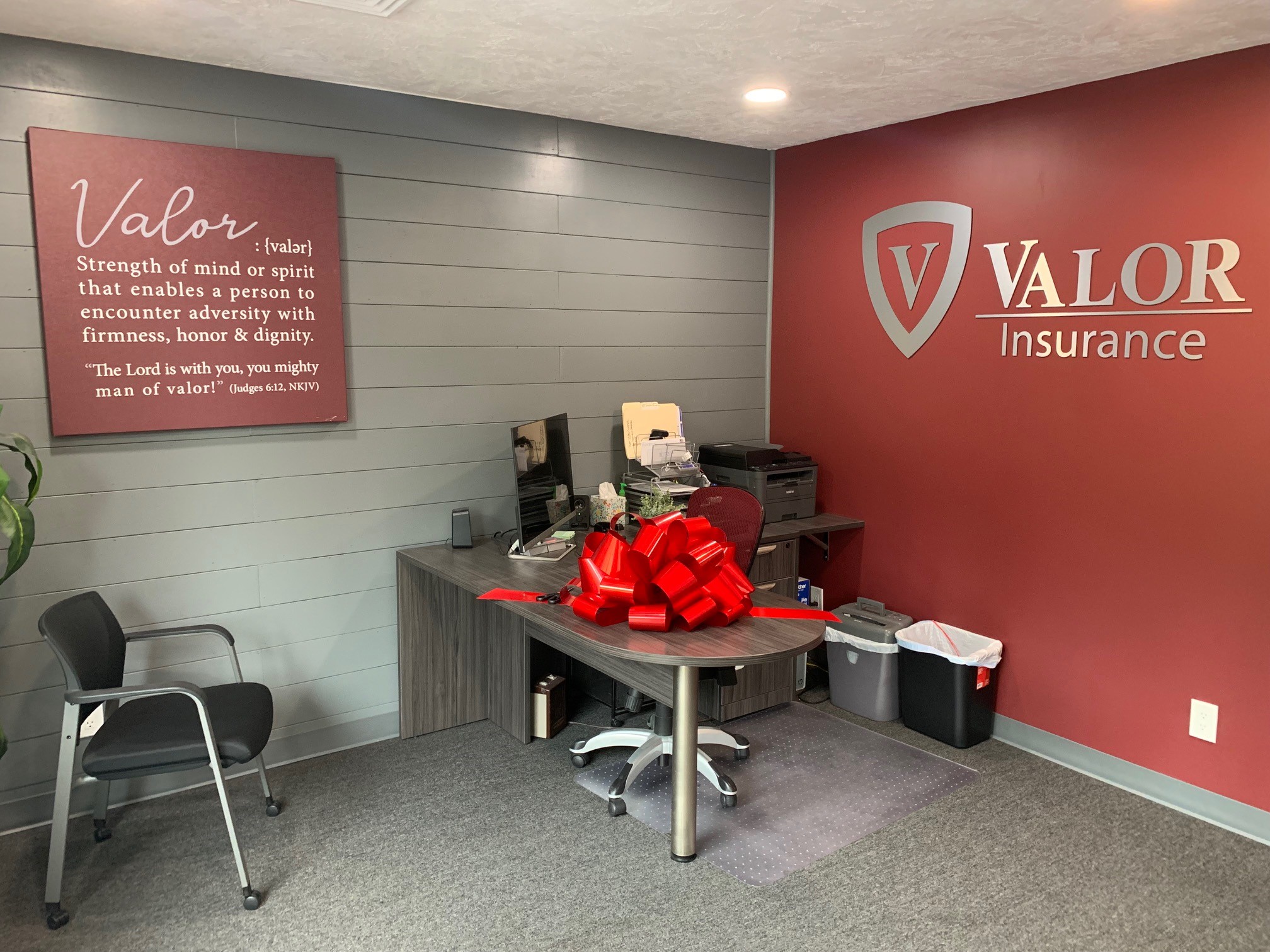 Kyle Simmons Agency Grand Opening Front Desk